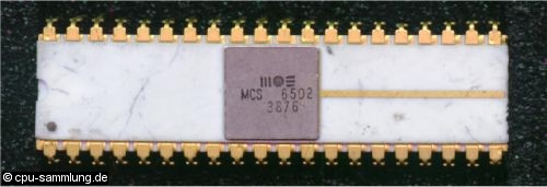 MCS6502 front